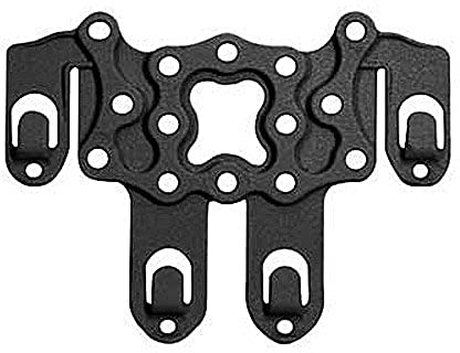 Blackhawk Serpa CQC Plataforma táctica, Unisex Adulto, Negro, Talla Única