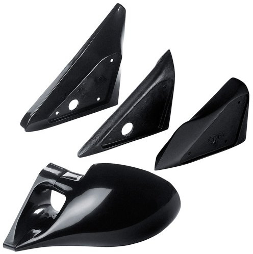 AutoStyle Satz Spiegeladapterplatten passgenau | kompatibel mit Opel Corsa B 1993-2000