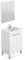 ARKITMOBEL Mueble De Baño Aseo Color Blanco Brillo 2 Puertas con Espejo 60x45 Cm Sin Lavabo