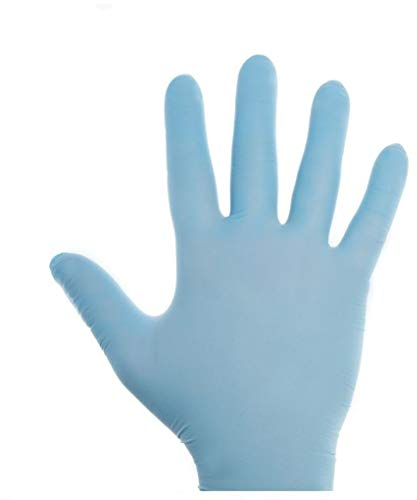 Glovely guanti monouso in nitrile senza polvere confezione da 200pz taglia M