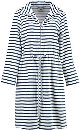 Cawö Damen Kurzmantel Bademantel 6597 | 16 navy - 44
