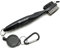 BettGolf Golf Club Brush and Groove Cleaner Brush Brushes in 3 For Golf Shoes/Golf Club/Golf/Golf Groove,2 Ft Retractable Zip-line Aluminum Carabiner (black)