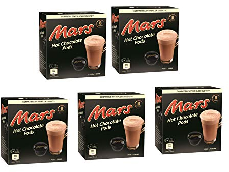 Bebida Chocolate Cápsulas (Mars - 5 Boîtes (8 capsules))