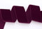 Samtband Burgundy Bordeaux (434) 1 m x 36 mm METERWARE Dekoband Velour einseitig Samt festkantig zum nähen dekorieren