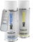 MG PRIME Autolack Sprühdosen Set für Volkswagen VW LA7W / A7W / 8E Reflexsilber Metallic/Brillant Silber Basislack Klarlack Spraydose 400ml