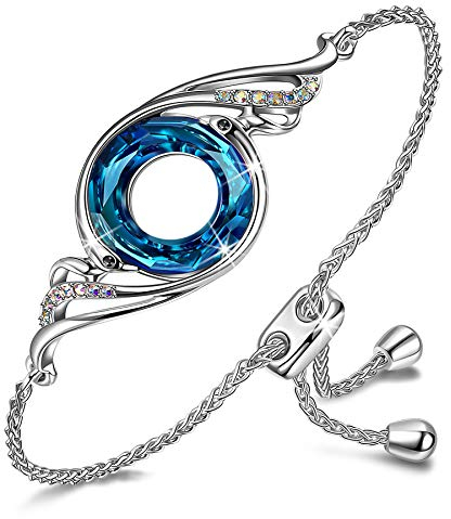 Kate Lynn Armband Damen, Geschenke für Frauen, Phoenix Serie Armbänder Symbolisiert Glück Ewigkeit, Kristall aus Österreich, Valentinstags Weihnachtsgeschenke für Damen/Freundin/Mama, Geschenkbox