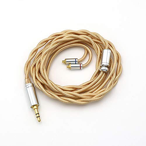 Linsoul LSC08 6N OCC Single Crystal Copper HiFi Earphone Cable for TINHIFI T4, P1, LETSHUOER Tape etc (3.5mm, MMCX)