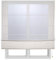 STORESDECO Raffrollo mit Stangen 175H x 105B - Waschbares Faltrollo zum Bohren inkl. Montagematerial - Lichtdurchlässige Roman Blinds mit Kindersicherung für Fenster & Türen - Gardinen Rollo Küche