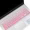 Keyboard Case Cover for ASUS VivoBook S512 S530UA S530FA / ASUS VivoBook F512DA F512FA F512JA X512FA X512DA X515JA Keyboard Cover Protector ASUS VivoBook 15.6 Accessories Ombre Pink