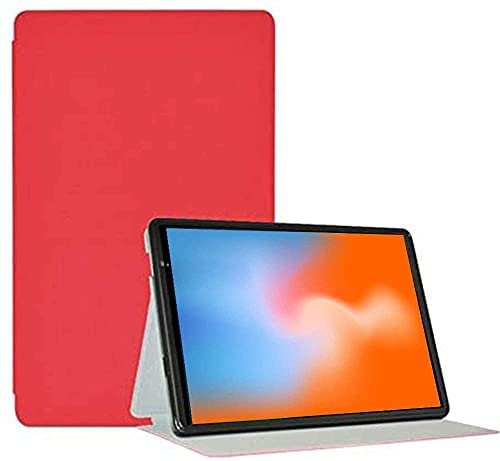 YHFZR Hülle für LNMBBS P40-EEA, Ultra Schlank Schutzhülle Etui mit Standfunktion Smart Case Cover für LNMBBS P40-EEA Tablet 10 Zoll, Rot