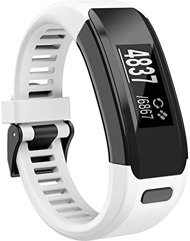 Tyogeephy Armband Kompatibel mit Garmin Vivosmart HR für Frauen Männer, Silikon Ersatz Uhrband Accessoires mit Schraubendreher Fit für Vivosmart HR, NOT für Vivosmart HR+
