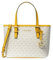Michael Kors Damenhandtasche, elegante Reisetasche mit Reißverschluss, Mittelgroß, X-Small