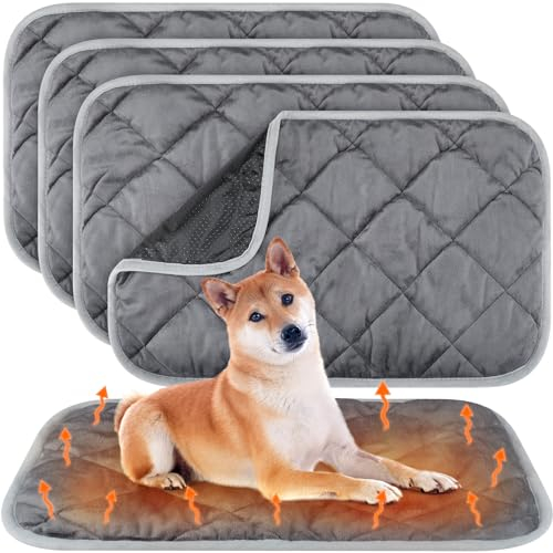 Clysee Selbstheizende Katzenunterlage, selbstwärmende Hundematte, 114,3 x