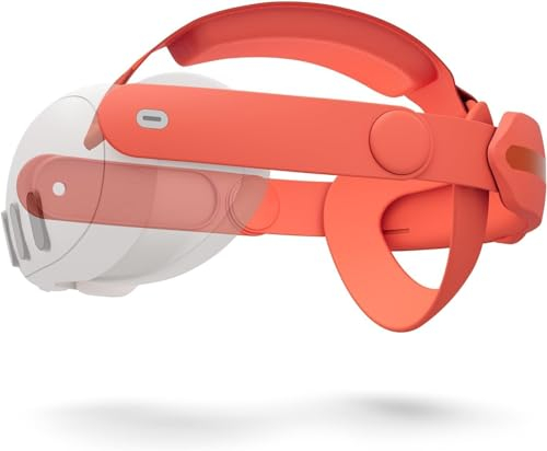 Aubika Color Head Strap for Meta Quest 3 (Orange)