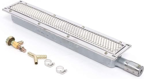 Barbecue a gas con bruciatore a gas riscaldante per calore superiore Barbecue a gas con riscaldatore in ceramica con bruciatore laterale a infrarossi in acciaio inossidabile