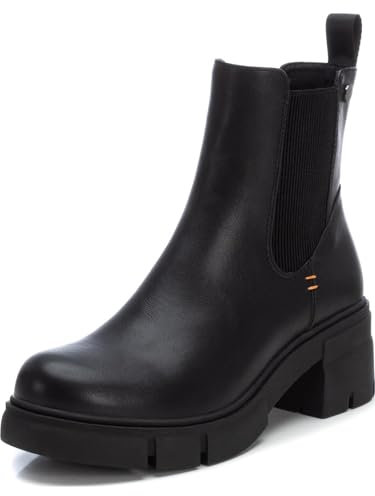 REFRESH 172375, Stivaletto Donna, Nero, 39 EU