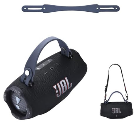 MegaDive Kabelloser Lautsprechergurt für JBL Xtreme4, Xtreme3, Xtreme2, Zealot S67, Tragbar, Bluetooth-Lautsprecherband, Handschlaufe für JBL Xtreme Hülle (Griffschlaufe, blau)