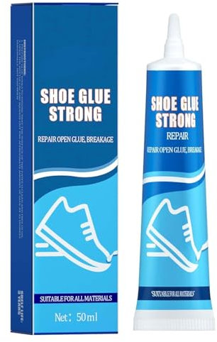 Colla Per Scarpe Extra Forte, Professionale, Adesivo per Riparazione, Trasparente, Adesivo Impermeabile Resistente, Colla Scarpe per Scarpe da Ginnastica, Scarpe di Pelle, Stivali, Sandali