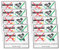EMSea 10 Stück deutsche Version Cash Only Aufkleber, 150 x 100 mm, Vinyl-Aufkleber für selbstklebende Barzahlungsschilder, kleine Unternehmen, Kassenzähler, Kassenregister