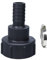 IBC Adapter S60x6 (60mm) auf Schlauchtülle IBC Tank Zubehör Gartenschlauch Wasserhahn Adapter, Wassertank Gartenschlauch Adapter Gewinde (3/4(20mm))