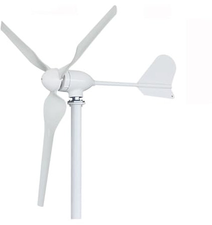 QZCX Turbina Eolica, Home 1KW Generatori di Turbine eoliche Inverter 1000W 12V 24V 48V Mulino a 3 Pale for Turbine eoliche a Bassa velocità di avviamento 'Azienda agricola(12V_1000W)