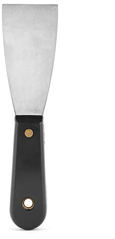 Stainless Steel Putty Scraper Grey Blade Soft Grip Handle Maintenance Tool for Wallpaper Paint Shovel