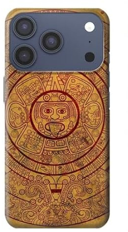 Mayan Calendar Case Cover For iPhone 17 Pro