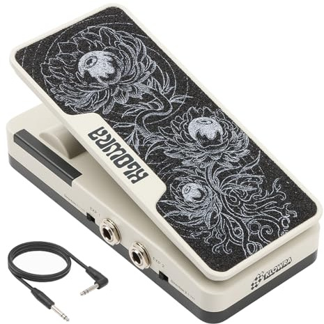 Klowra x Hotone Mantra Dual Expression Pedal Passive Volume EXP 2 in 1 mit TRS Kabel