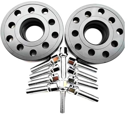 Radschrauben Für Skoda Für Fabia Für Octavia Für Rapid Für Roomster Mit 10 Radbolzen 10 Mm Lochkreis 5x100 & 5x112 Mittenloch 57,1 Mm Distanzscheibenadapter Spurverbreiterungen