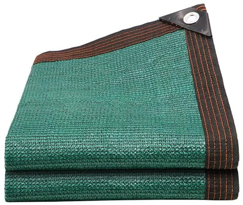 Telo Ombreggiante Verde 3x4m Rete Ombreggiante per Esterni Con Occhielli | 90% Sole/UV Protezione Tessuto Ombreggiantes Traspirante Hdpe Panno Vele Parasole per Giardino/Pergola/Piante Da Patio
