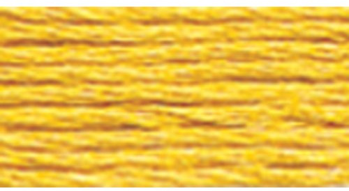 DMC 117-728 Six Strand Embroidery Cotton Floss, Lighter Topaz, 8.7-Yard