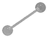 BodyJewelryOnline Deutlich flexibler PTFE Barbell Zunge Ring