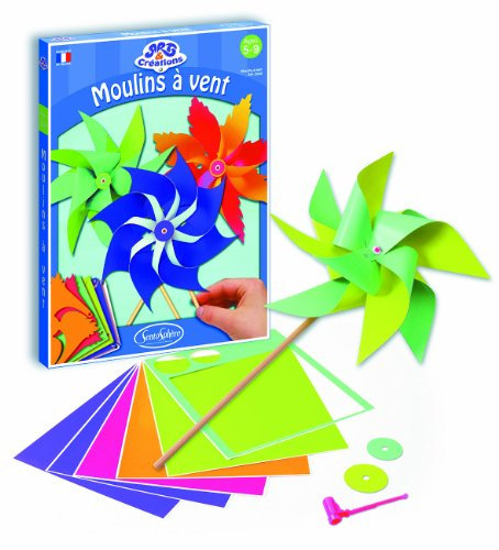 Sentosphère - 3902040 - Kit d'Activité - Moulins à Vent