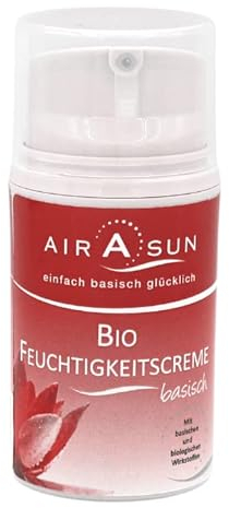 Basische Feuchtigkeitscreme bio Basencreme ohne Glycerin, ohne Sulfate, ohne Emulgator, ohne Silikon, ohne Konservierungsstoffe - 50 ml