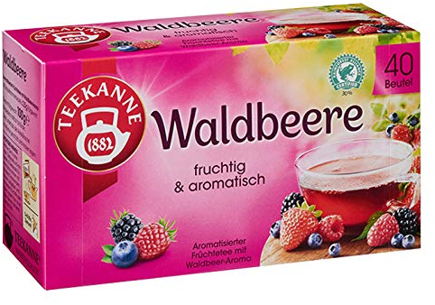 Teekanne Waldbeere 40er Mehrweg