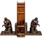 aubaho 2 Buchstützen Buchständer der Denker nach Rodin Figur Skulptur Eisen Antik-Stil