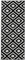 Carpeto Rugs Teppich Läufer Flur - Orientalisch Geometrisch Teppichläufer - Kurzflor, Weich - Flurläufer für Wohnzimmer, Schlafzimmer - Teppiche - Meterware - Schwarz - 100 x 500 cm