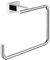 Portasalviette ad anello essentials cube cromo