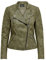 ONLY Onlava Faux Leather Biker OTW Noos Blouson Femme, Kalamata, 36