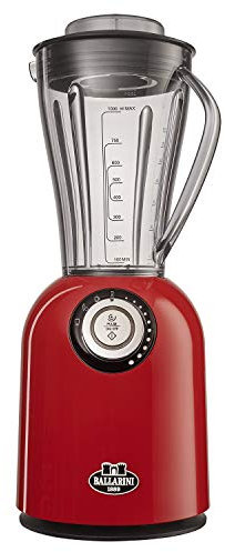 Ballarini Tesoro - Batidora de encimera - Rojo cereza, fabricada en Italia