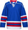 Ealer H900 Series Blank Ice Hockey League Sports Practice Jersey für Herren Training und Jungen - Erwachsene und Jugendliche - Blau - L/XL