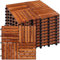 STILISTA® Holzfliesen, FSC®-zertifiziertes Akazienholz, 30 x 30 cm, 1 m² 2 m² 3 m² oder 5 m² - Auswahl 1 m² (11er Set)