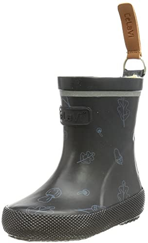 Celavi Basic Wellies with AOP, Stivali in Gomma, Navy Scuro, 21 EU
