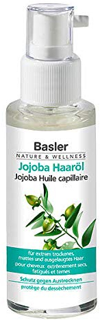 basler Jojoba Haaröl Glasflasche mit Spender 50 ml