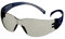 3M™ SecureFit™ 100 Schutzbrille, blaue Bügel, Antikratz-/Antibeschlag-Beschichtung, hellgraue Scheibe für Innen/Außen, SF107AF-BLU, 20/Versandeinheit