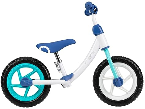 Momi Ross Kinderlaufrad für Mädchen und Jungen (max. Körpergewicht 30 kg), pannensichere Eva-Räder, Stabiler Metallrahmen, regulierbare Sattelhöhe mit Quick Release, Gewicht 3 kg