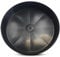 Dot Wolf 40 cm (16) de diamètre, Paquet de 6, soucoupes pour Pots de Fleurs, soucoupes pour Pots de Fleurs, soucoupes pour Plantes en Plastique Noir, idéales comme Base d'égouttement, Plateaux pour