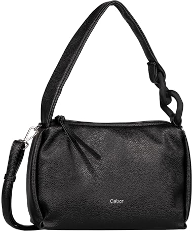 Gabor bags Fiora Damen Umhängetasche Crossbody BagMittelgroß Schwarz