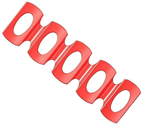 ZYMEN Can Rack Organiser Fridge Beer Cola Wine Bottle Rack Portable Kitchen Cabinet Red Can Holder Storage Stackable Foldable Commemoration Day