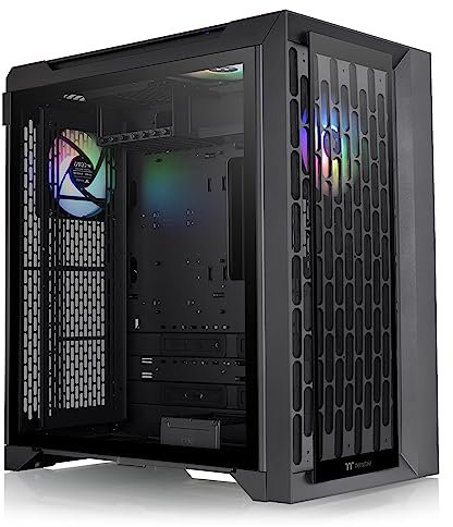 Thermaltake CTE C700 TG ARGB E-ATX Mid Tower Centralized Thermal Efficiency Design; 3x140mm CT140 ARGB Fans Pre-Installed; Tempered Glass Front & Side Panel; CA-1X7-00F1WN-01